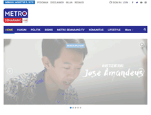 Tablet Screenshot of metrosemarang.com